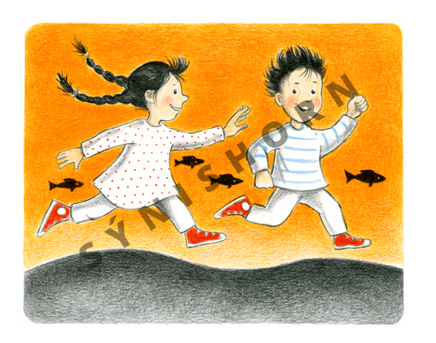 Stórfiskaleikur. Sigrún Eldjárn.