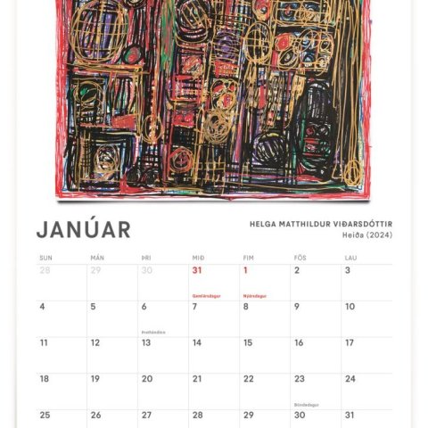 Almanak Þroskahjálpar 2026, janúar, Helga Matthildur Viðarsdóttir