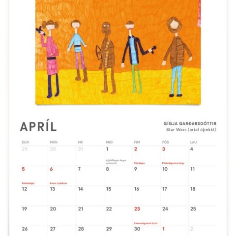 Almanak Þroskahjálpar 2026, apríl, Gígja Garðarsdóttir