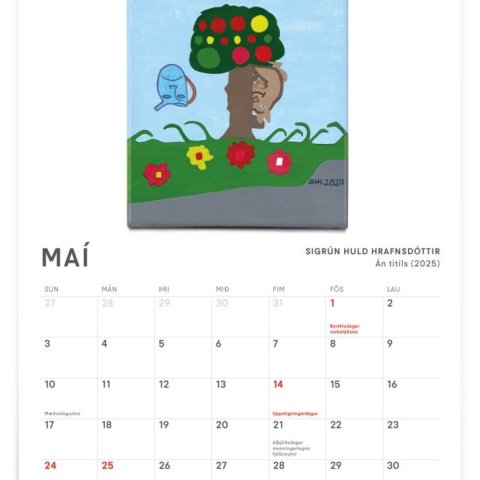 Almanak Þroskahjálpar 2026, maí, Sigrún Huld Hrafnsdóttir