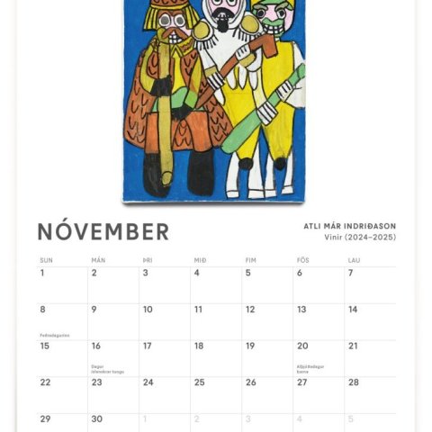 Almanak &THORN;roskahj&aacute;lpar 2026, n&oacute;vember, Atli M&aacute;r Indri&eth;ason