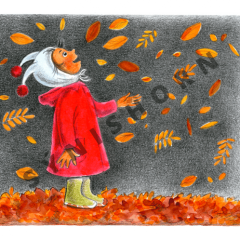 Fallandi lauf. Sigrún Eldjárn.